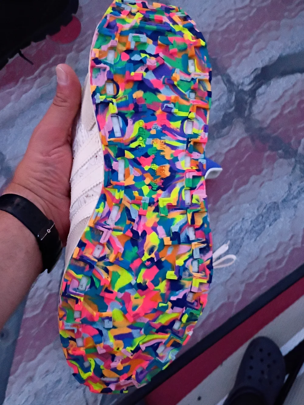 US Men's size 12 in the adidas Originals Retropy E5 